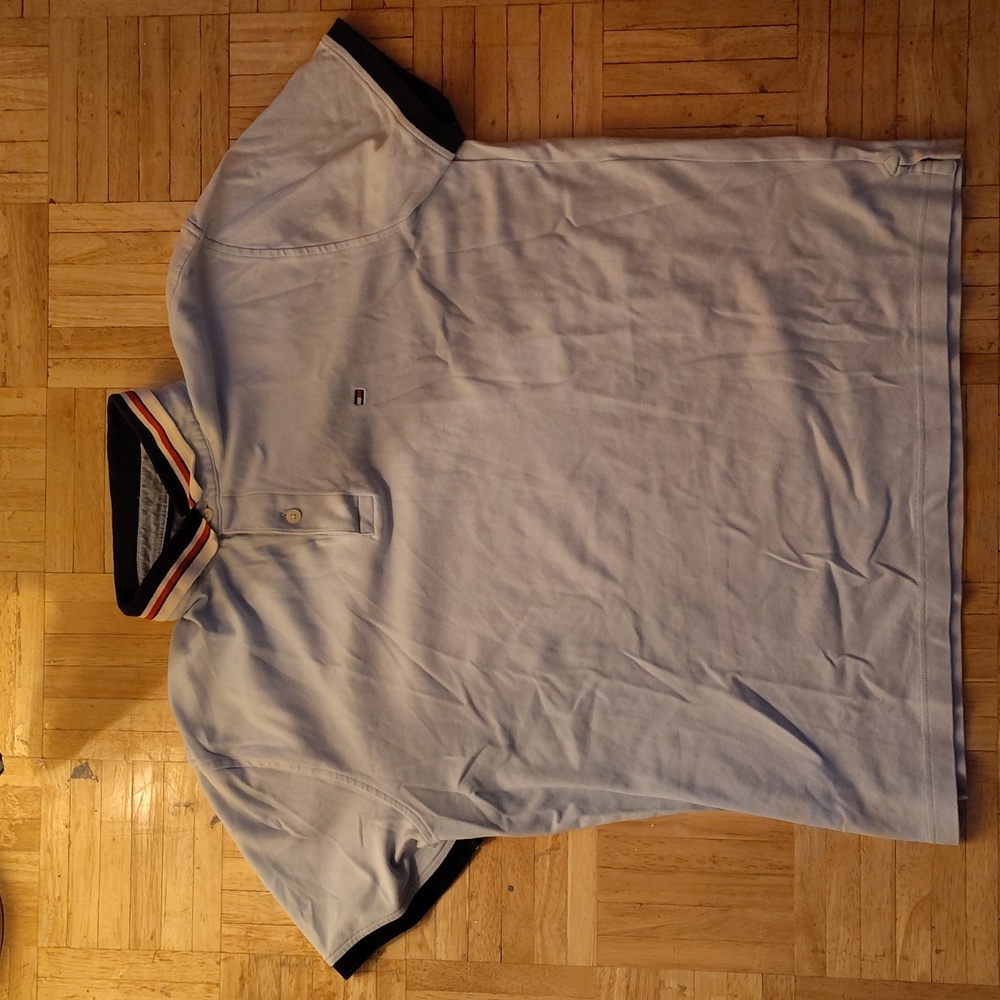 Tommy Hilfiger baby blue shirt size L